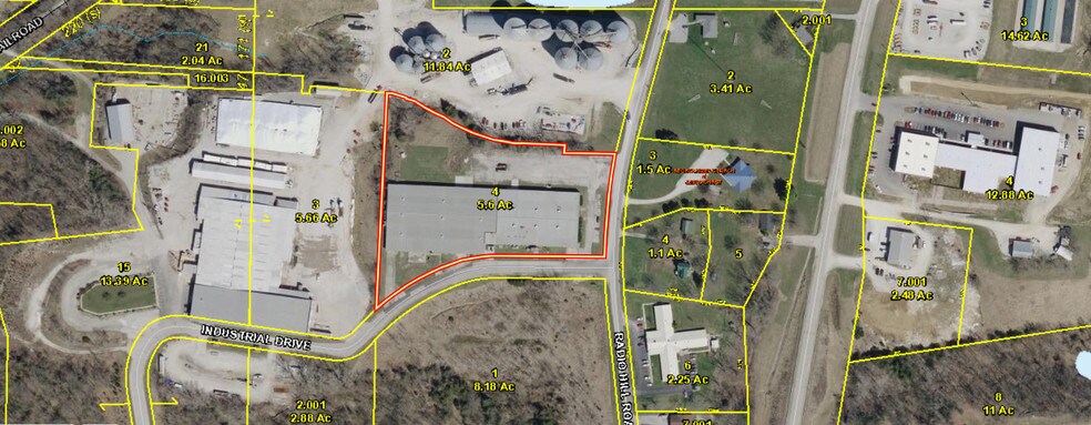 Primary Photo Of 1615 Radio Hill Rd, Boonville Warehouse For Lease
