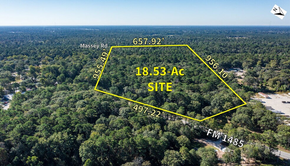 Primary Photo Of 18.53+/-Ac11775 FM 1485, Conroe Land For Sale