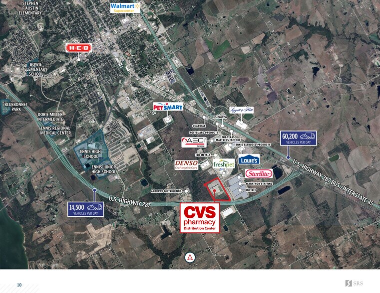 More Photos Of 5201 Sterilite Dr, Ennis Distribution For Sale