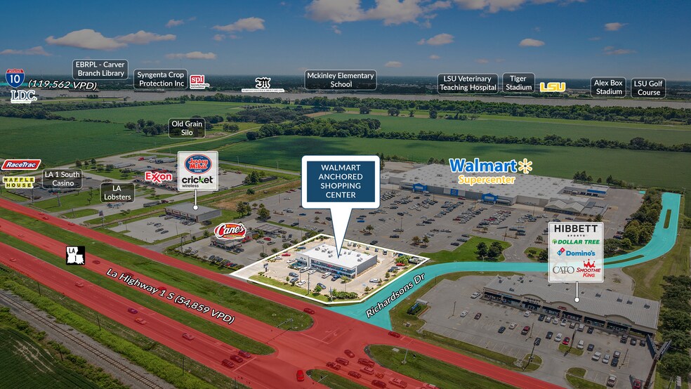 More Photos Of 3265 Hwy 1 S, Port Allen Freestanding For Sale