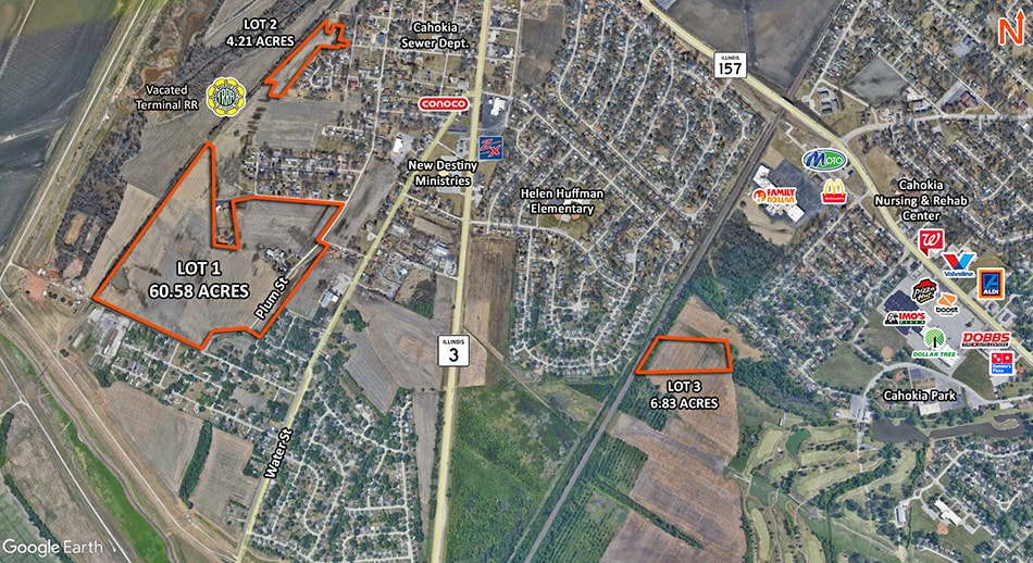 Primary Photo Of 917 Plum St, East Saint Louis Land For Sale