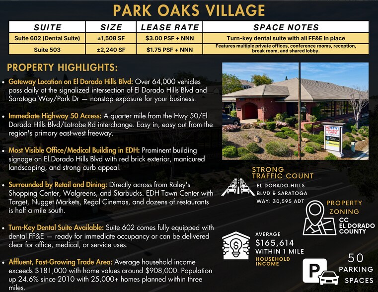 More Photos Of 3860 El Dorado Hills Blvd, El Dorado Hills Medical For Lease