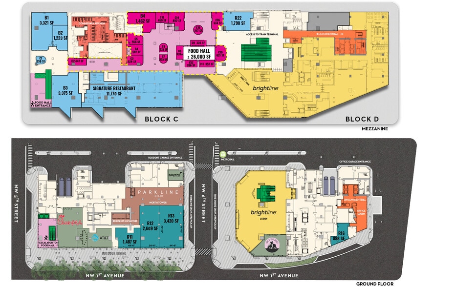 More Photos Of 200-600 NW 1st St, Miami Storefront For Lease