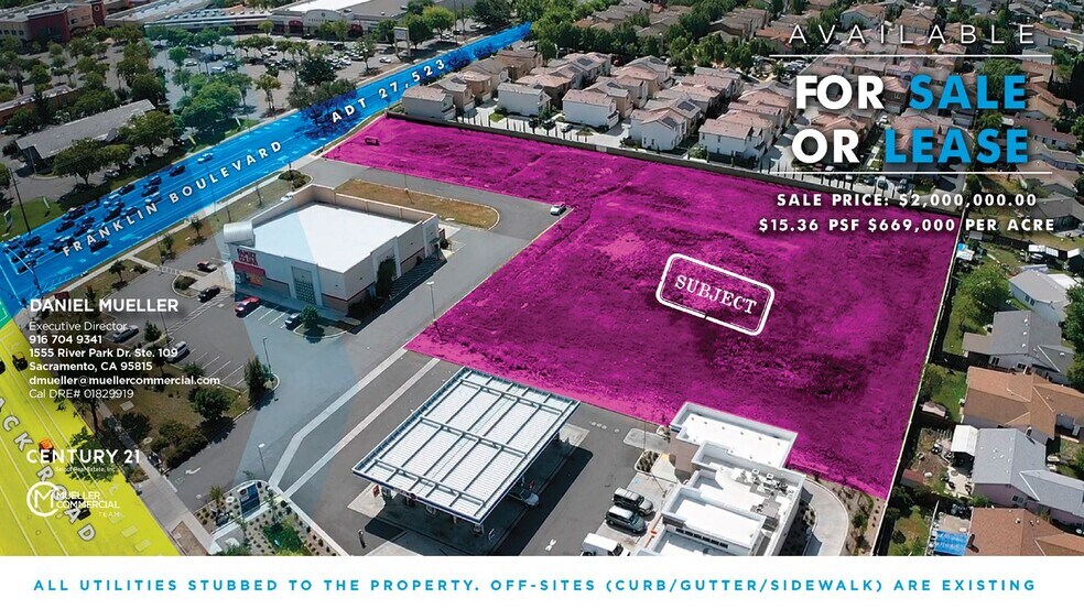 Primary Photo Of Mack Rd, Sacramento Land For Sale