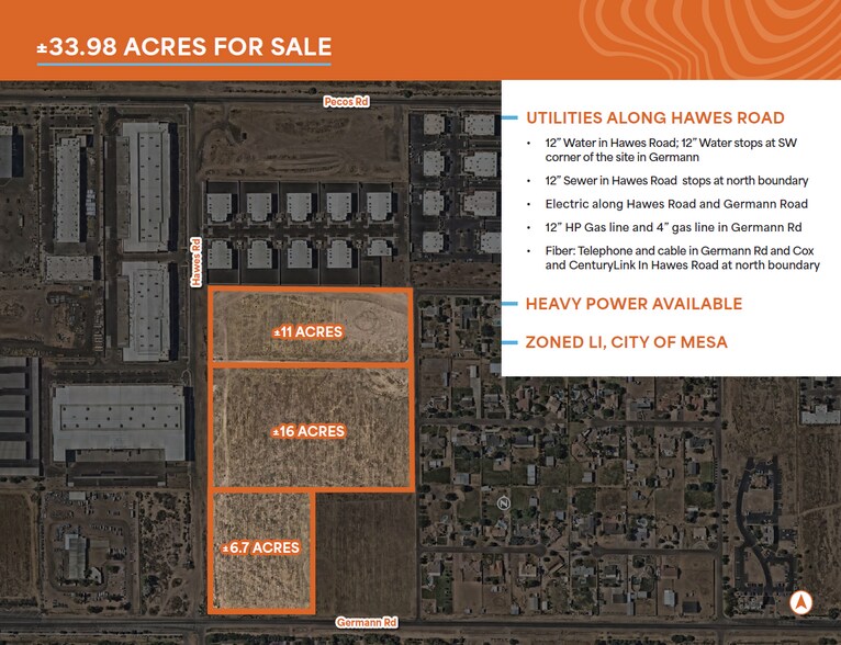 More Photos Of 7417 Hawes Rd, Mesa Land For Sale