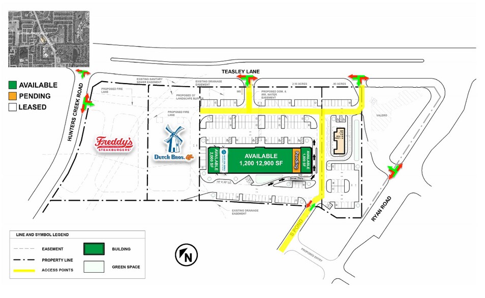 More Photos Of 3912 Teasley Ln, Denton Storefront For Lease