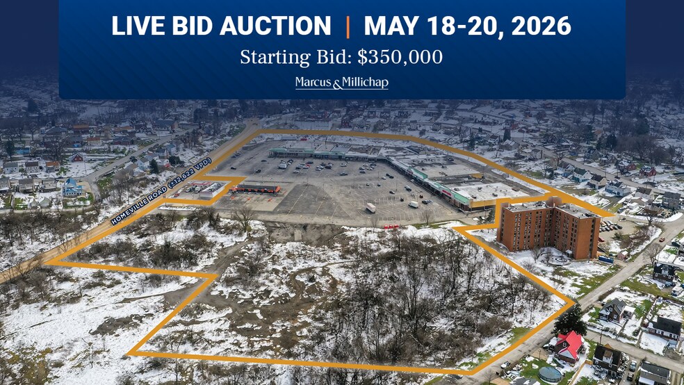 Primary Photo Of 1800-1890 Homeville Rd, West Mifflin Storefront For Sale