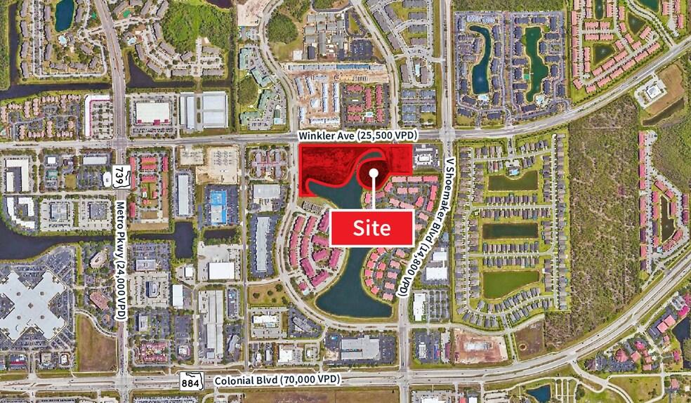 Primary Photo Of 3350-3450 Winkler Ave, Fort Myers Land For Sale