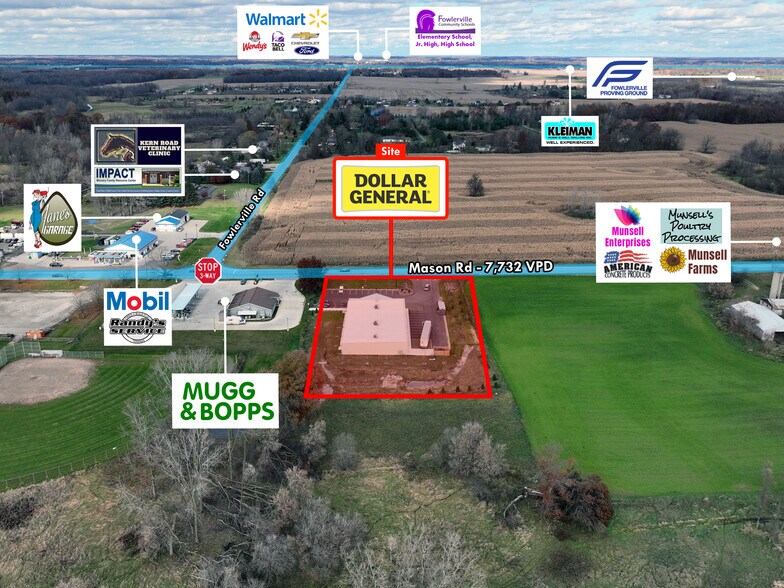 More Photos Of 7857 Mason Rd, Fowlerville Freestanding For Sale