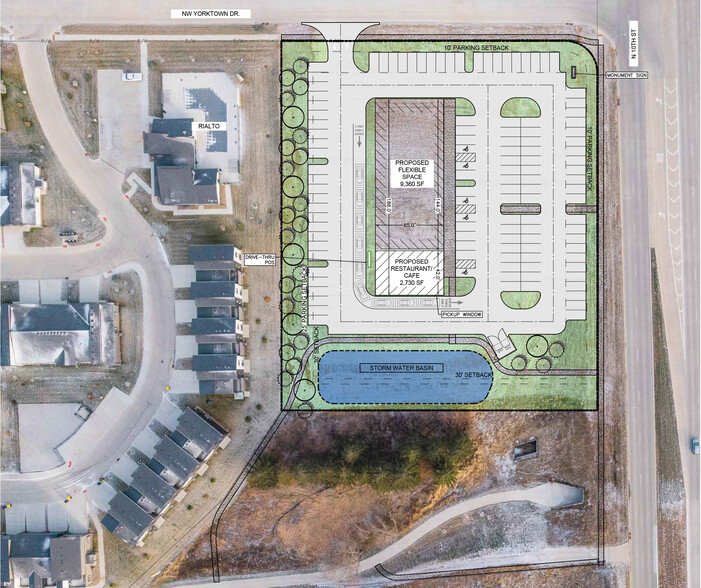 More Photos Of N 10th St & NW Yorktown dr, Waukee General Retail For Sale