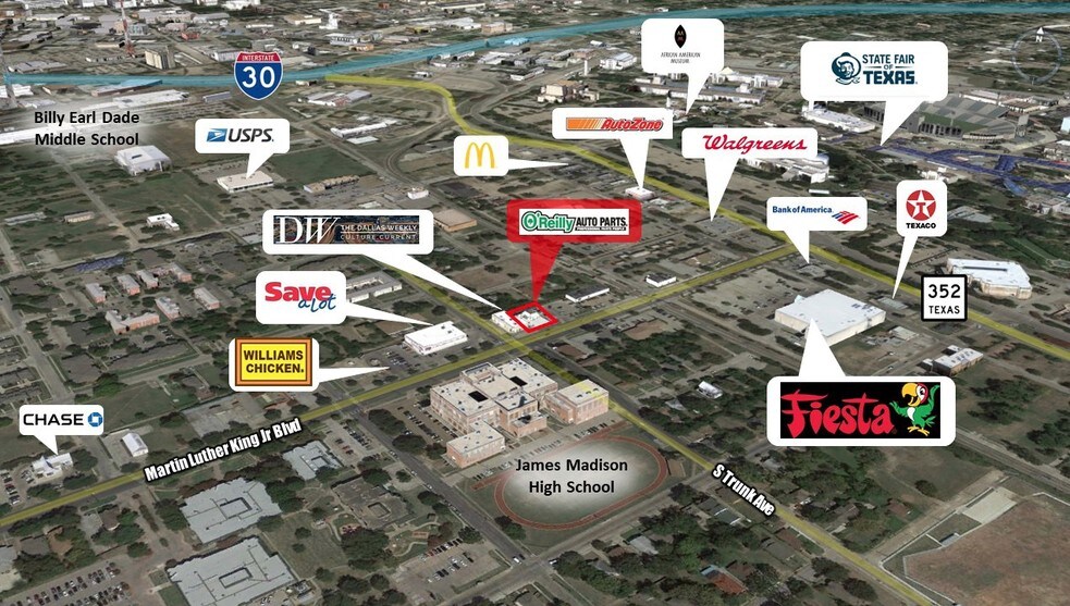 More Photos Of 3109 Martin Luther King Jr Blvd, Dallas Auto Repair For Sale