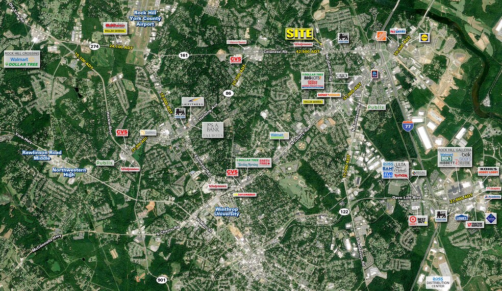 More Photos Of 1933 Mt Gallant Rd, Rock Hill Land For Sale