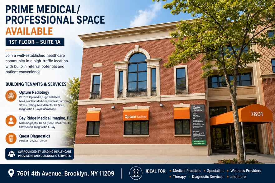 Primary Photo Of 7601 Fourth Ave, Brooklyn Medical For Lease