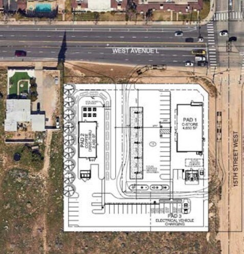 Primary Photo Of 1540 W Avenue L, Lancaster Land For Lease