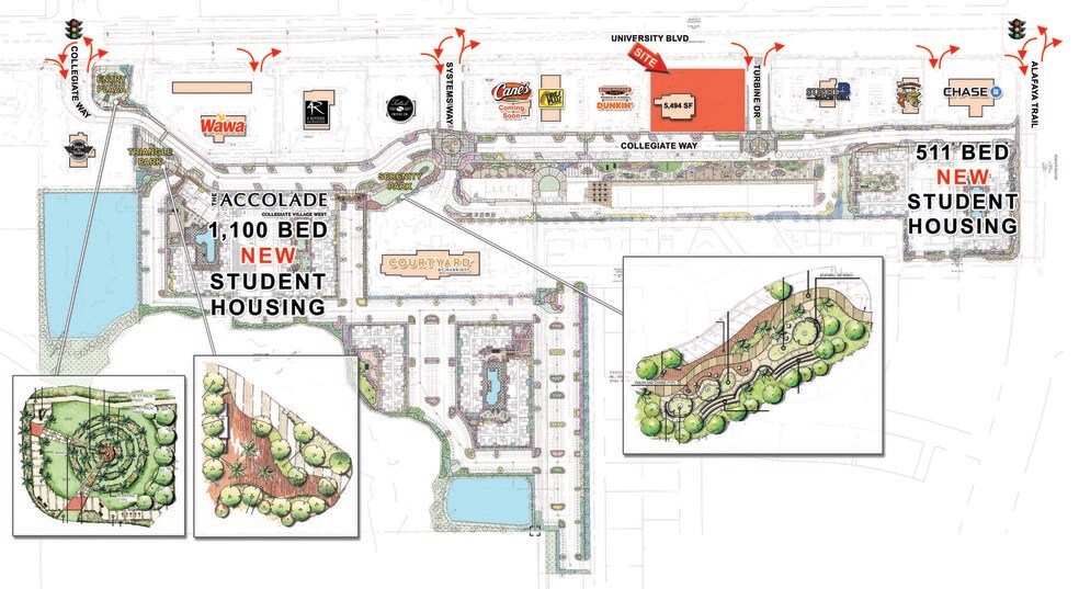 More Photos Of 12103 Collegiate Way, Orlando Restaurant For Lease