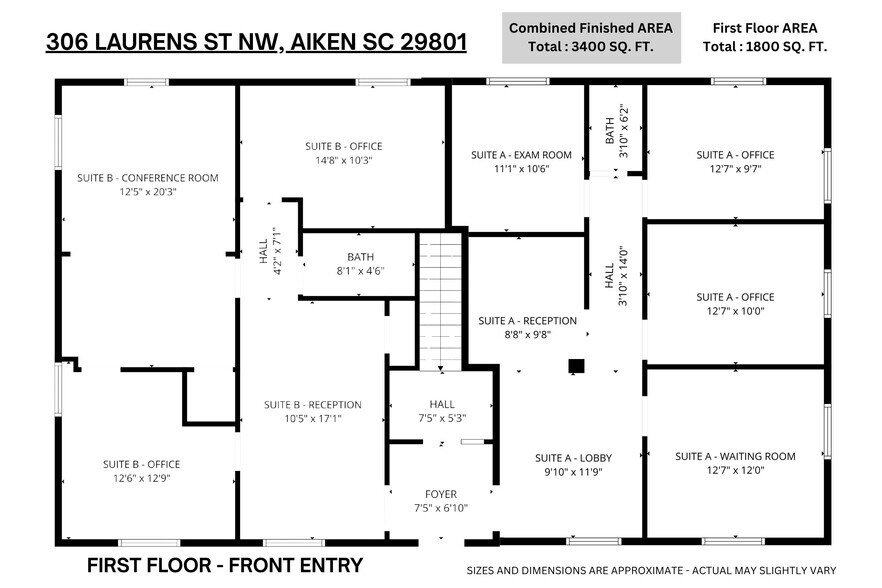 More Photos Of 306 Laurens St NW, Aiken Office For Lease