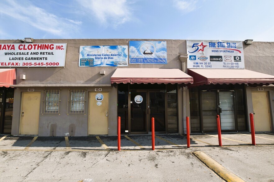 More Photos Of 1828-1854 NW 20th St, Miami Storefront Retail Office For Sale