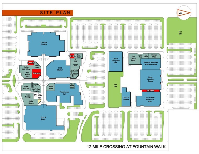 Primary Photo Of 44075-44275 W 12 Mile Rd, Novi Unknown For Lease