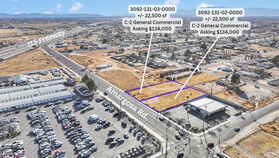 More Photos Of Amargosa Rd @ Dos Palmas, Victorville Land For Sale