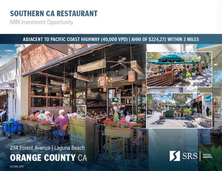 Primary Photo Of 234 Forest Ave, Laguna Beach General Retail For Sale