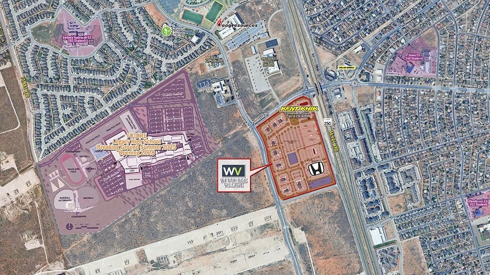 Primary Photo Of SWQ Loop 250 & Thomason Dr, Midland Land For Sale