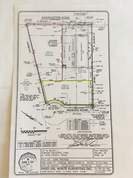 More Photos Of 287 S Darrington Rd, El Paso Land For Sale