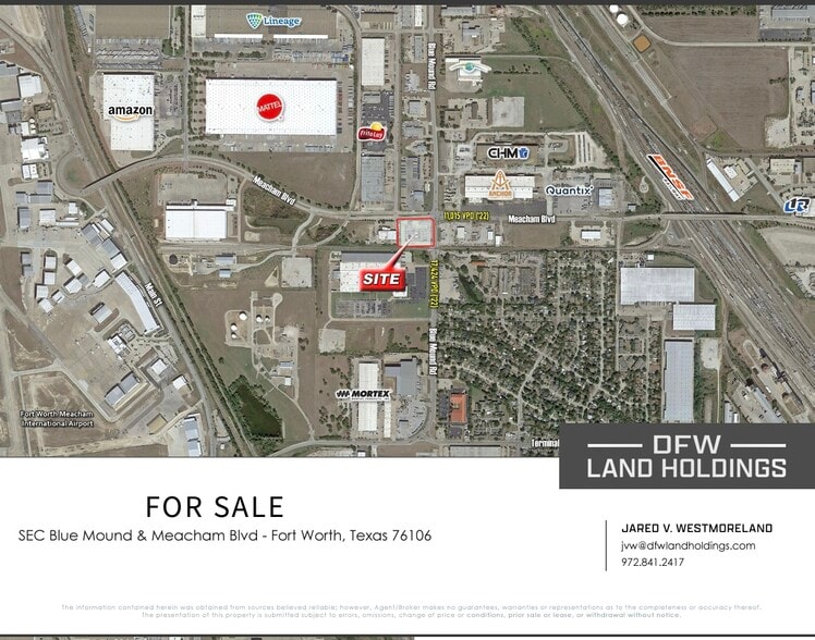 Primary Photo Of 4501 Blue Mound Rd, Fort Worth Land For Sale