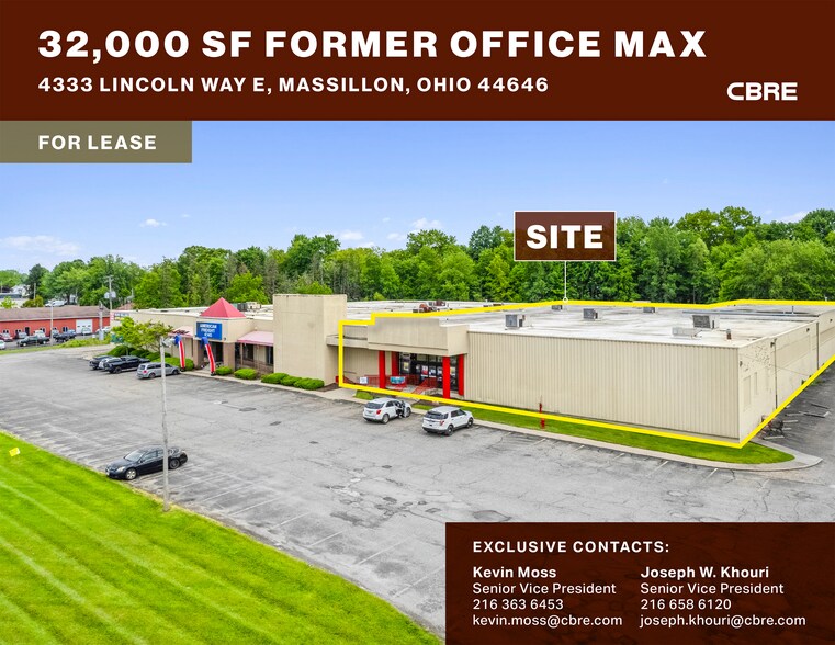 Primary Photo Of 4335-4345 Lincoln Way E, Massillon Freestanding For Lease