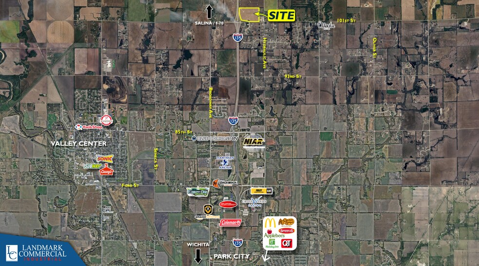More Photos Of 101st @ I-135, Valley Center Land For Sale