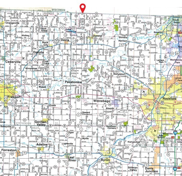 More Photos Of 16284 State Line Road, Durand Land For Sale