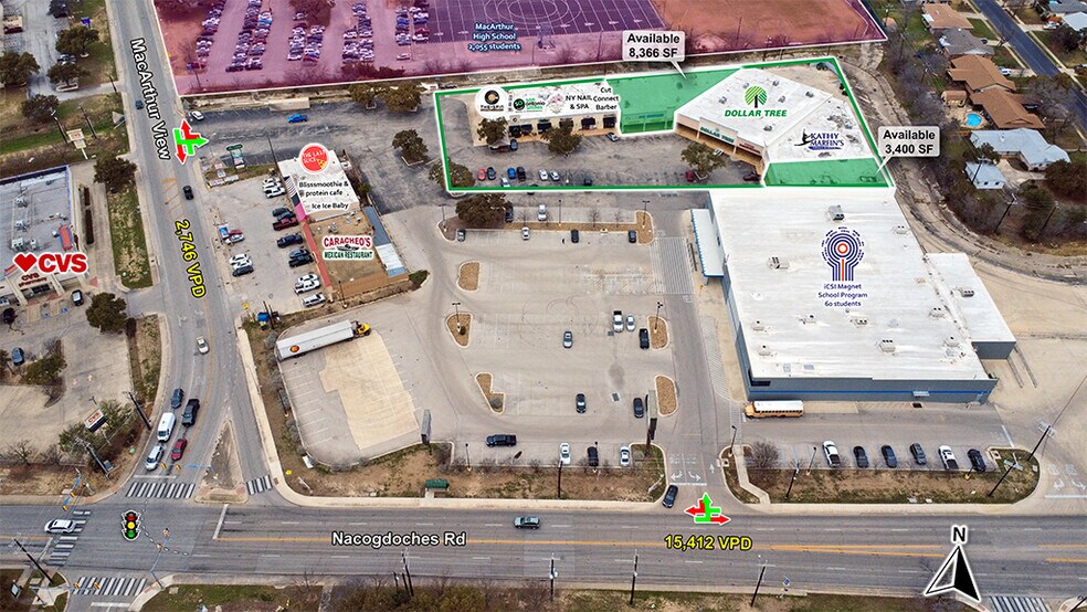 More Photos Of 3131-3175 Nacogdoches Rd, San Antonio Service Station For Lease