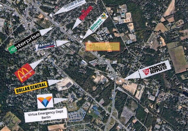 More Photos Of 701 S Rt-73 Hwy, Berlin Township Office For Sale