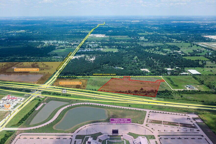 Primary Photo Of 19503 Cypress Rosehill Rd, Tomball Land For Sale