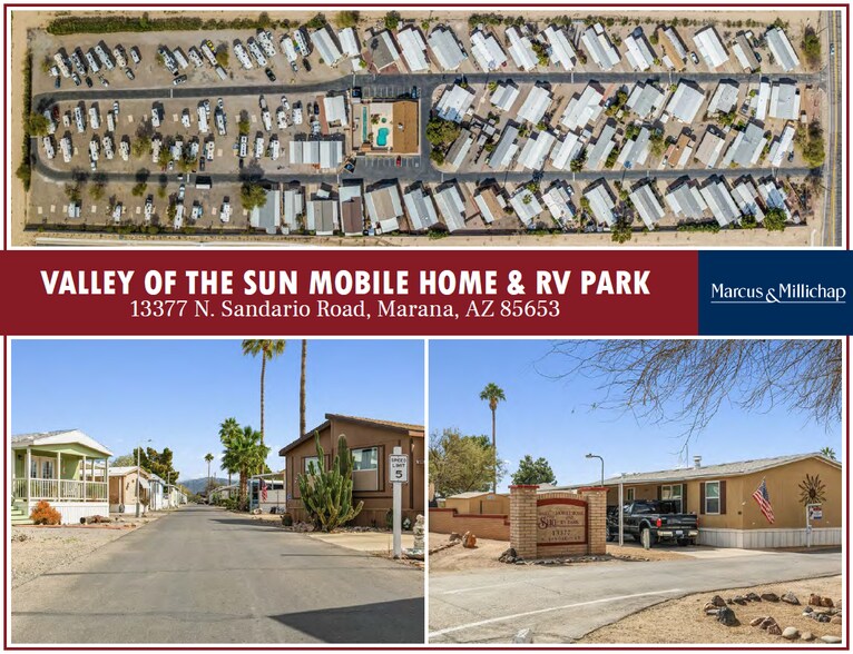 Primary Photo Of 13377 N Sandario Rd, Marana Manufactured Housing Mobile Home Park For Sale
