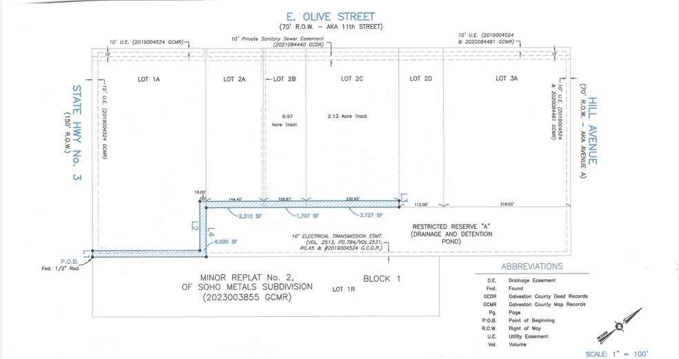 Primary Photo Of 120 E Olive St, League City Land For Sale