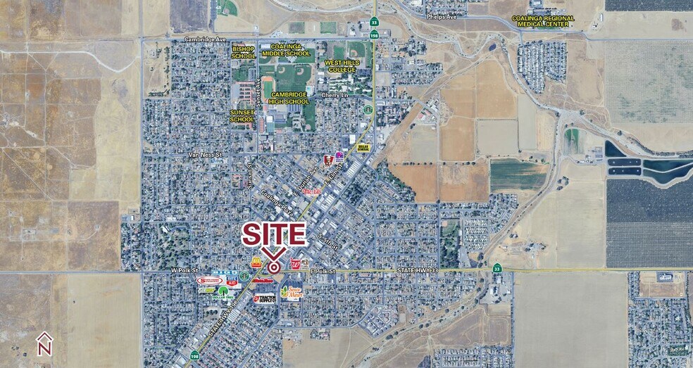 More Photos Of 396 W Forest Ave, Coalinga Land For Sale