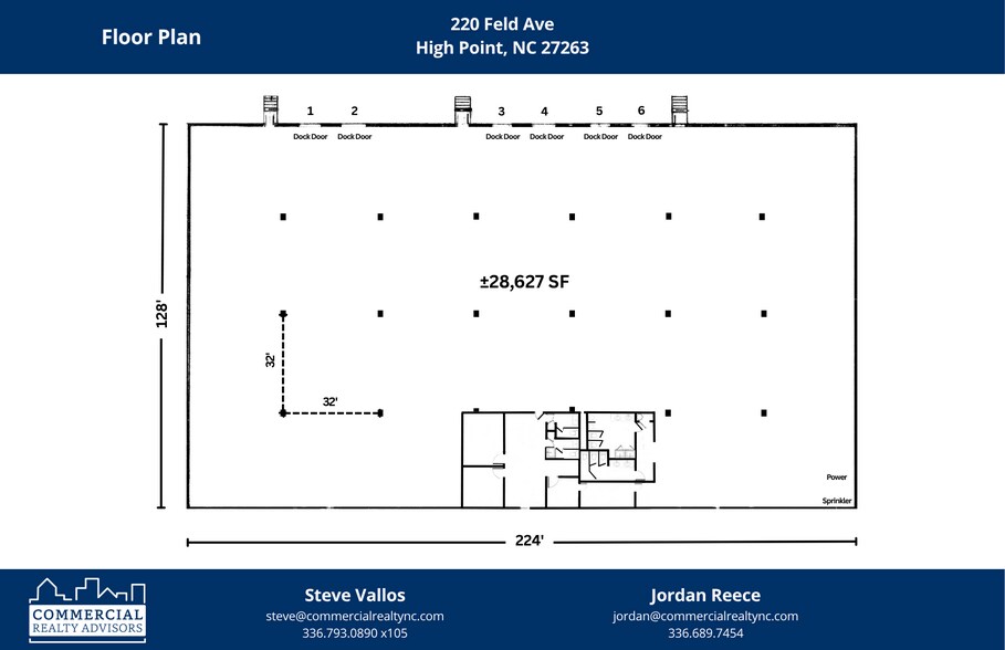 More Photos Of 220 Feld Ave, High Point Warehouse For Lease
