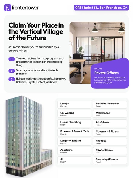 More Photos Of 995 Market St, San Francisco Coworking Space