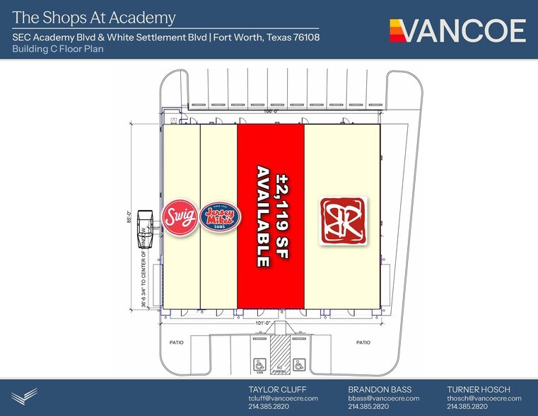 More Photos Of SEC of Academy Blvd & White Settlement Rd, Fort Worth Land For Sale