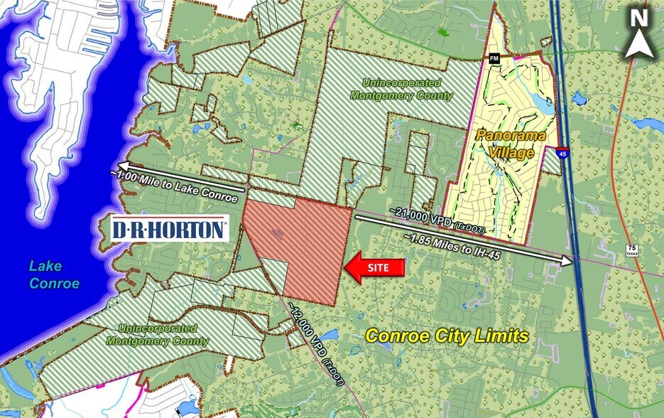 More Photos Of 7800 Longmire Rd, Conroe Land For Sale