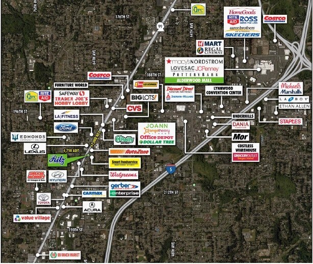 More Photos Of 20423 Highway 99, Lynnwood Freestanding For Sale