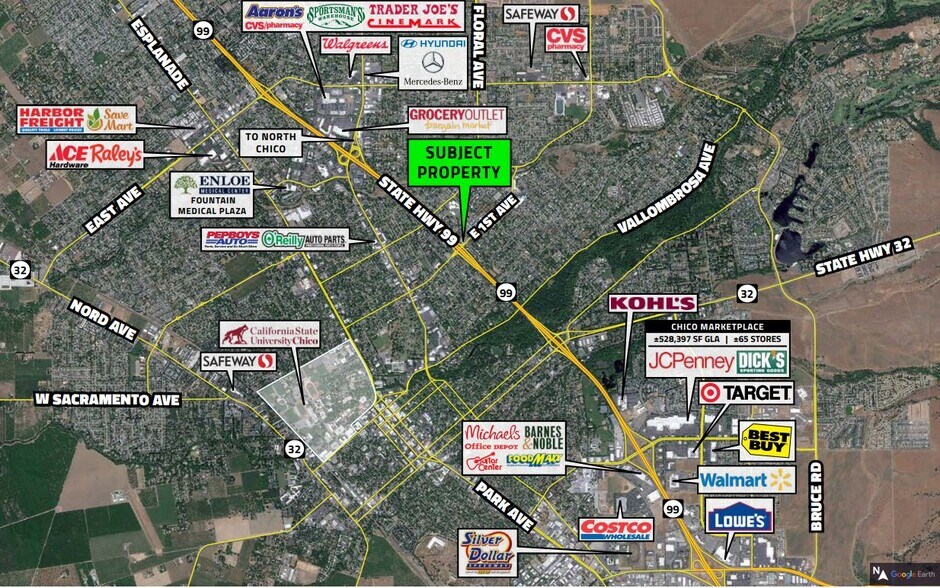 More Photos Of 1082 E 1st Ave, Chico Land For Lease