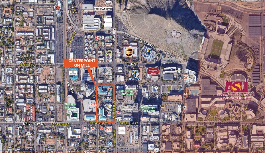 More Photos Of 640-740 S Mill Ave, Tempe Unknown For Lease