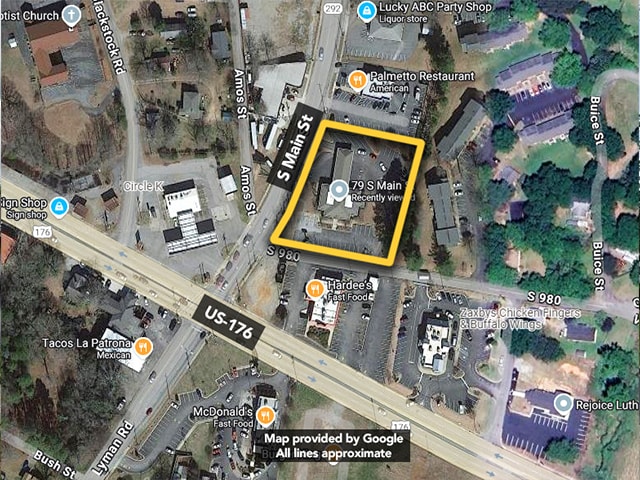 More Photos Of 79 S Main St, Inman Bank For Lease