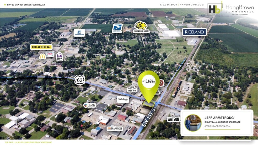 More Photos Of Hwy 62 & SW 1st Street, Corning Warehouse For Sale