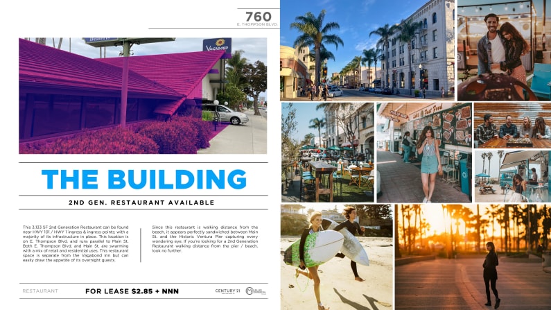 More Photos Of 756 E Thompson Blvd, Ventura Hotel For Lease