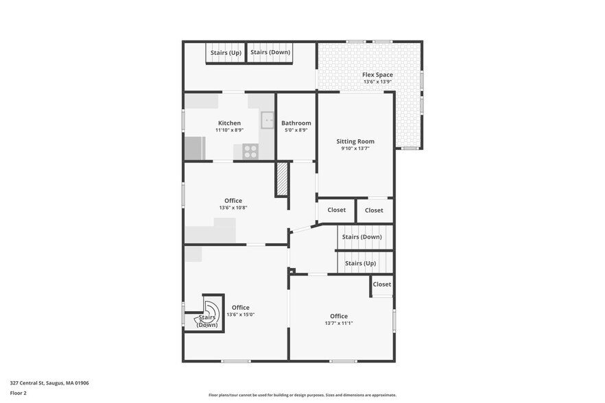 More Photos Of 327 Central St, Saugus Office For Sale