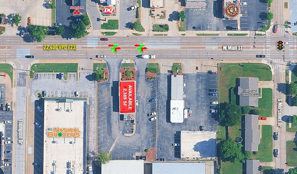 More Photos Of 1908 W Main St, Norman Fast Food For Lease