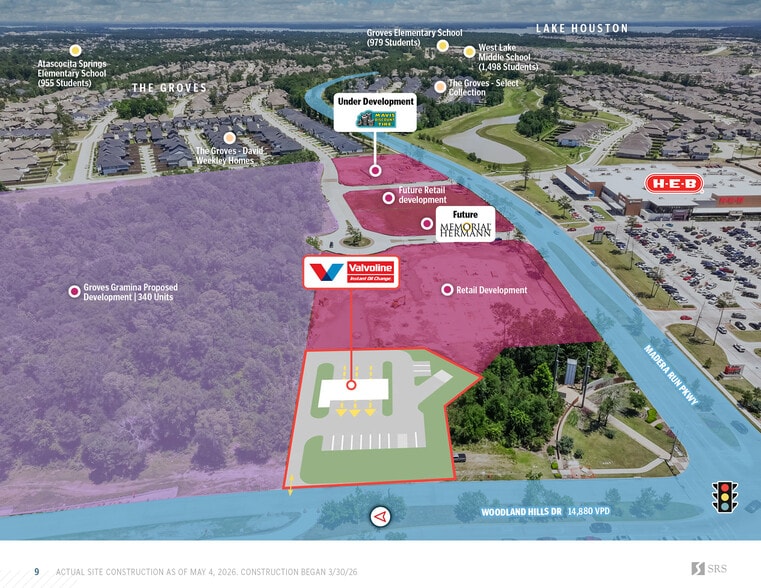 More Photos Of NEC Madera Parkway & Woodland Hills Drive Run, Atascocita Auto Dealership For Sale