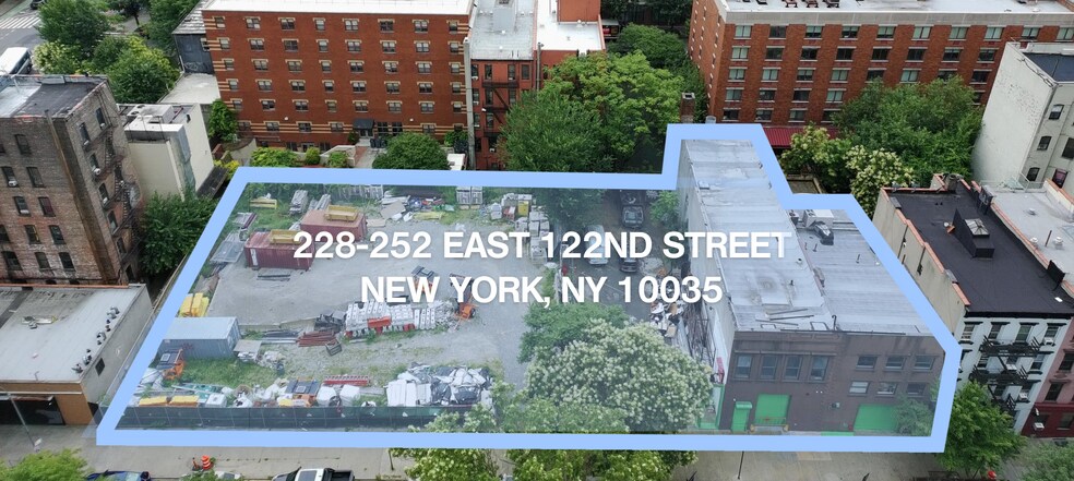 More Photos Of 228-252 E 122nd St, New York Land For Sale